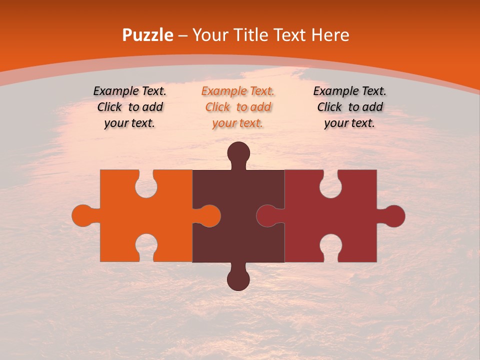 A River With A Sunset In The Background PowerPoint Template