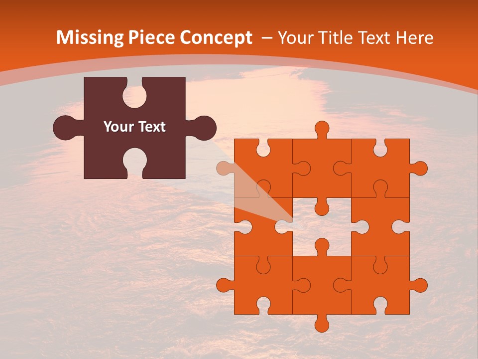 A River With A Sunset In The Background PowerPoint Template