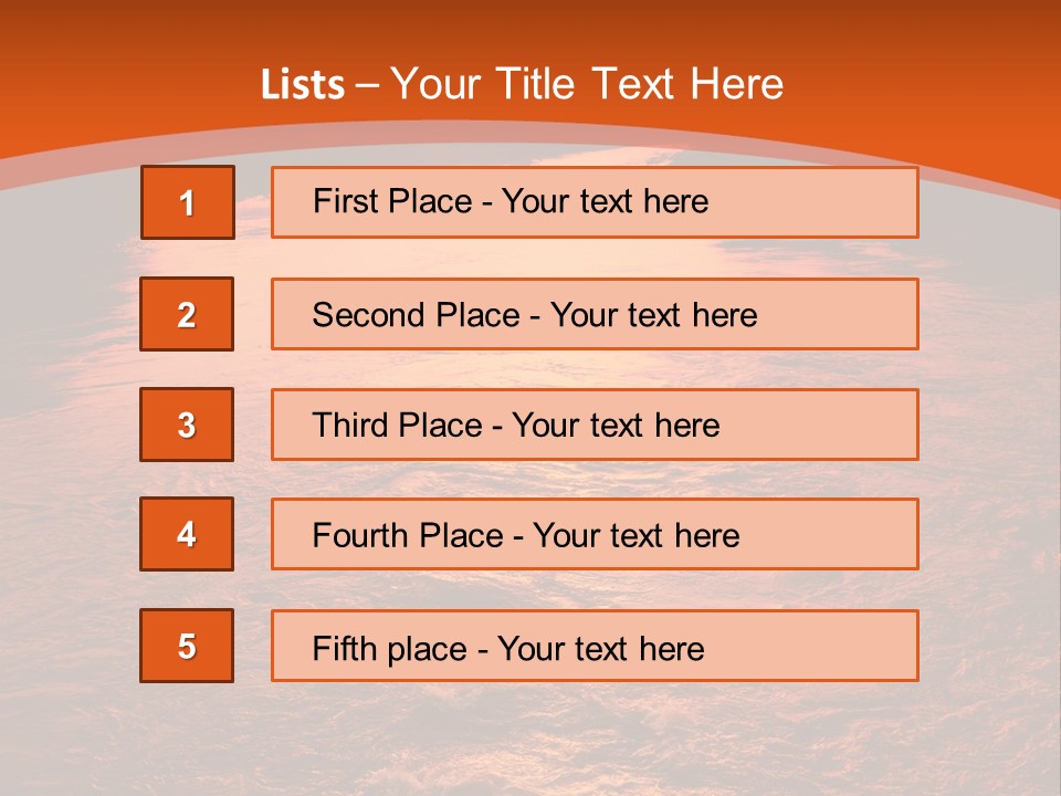 A River With A Sunset In The Background PowerPoint Template