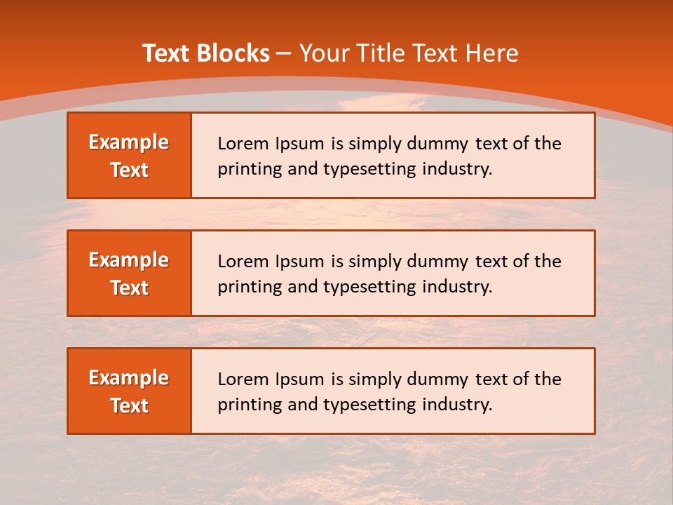A River With A Sunset In The Background PowerPoint Template