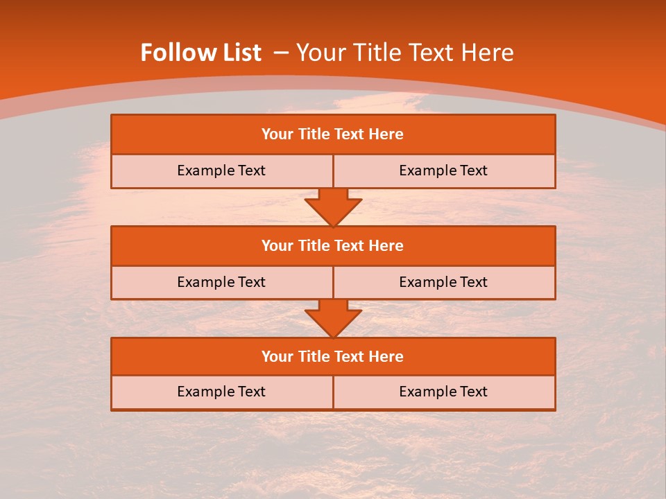 A River With A Sunset In The Background PowerPoint Template