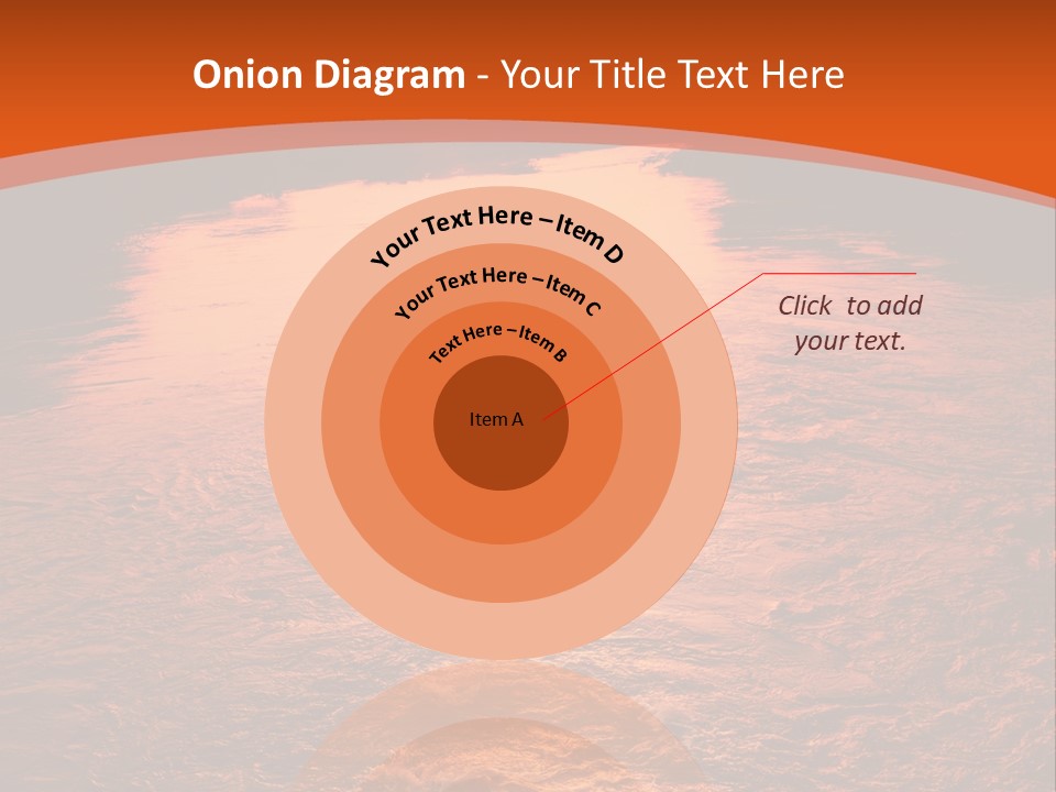 A River With A Sunset In The Background PowerPoint Template