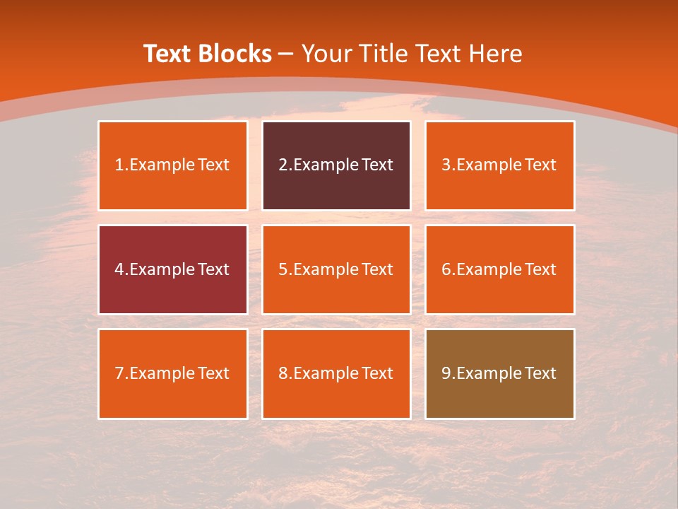 A River With A Sunset In The Background PowerPoint Template