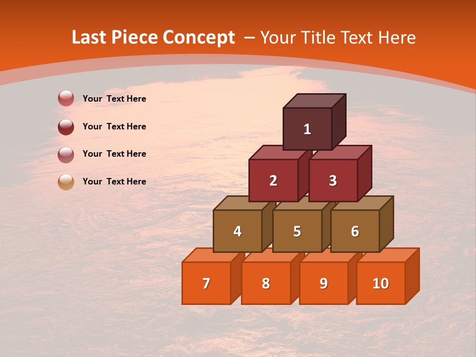 A River With A Sunset In The Background PowerPoint Template