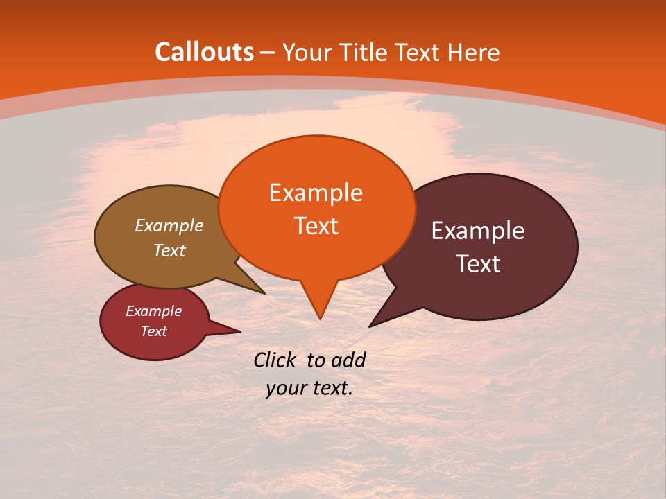 A River With A Sunset In The Background PowerPoint Template