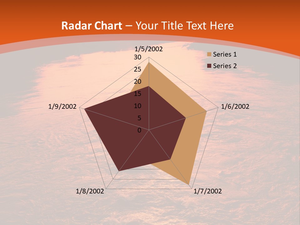 A River With A Sunset In The Background PowerPoint Template