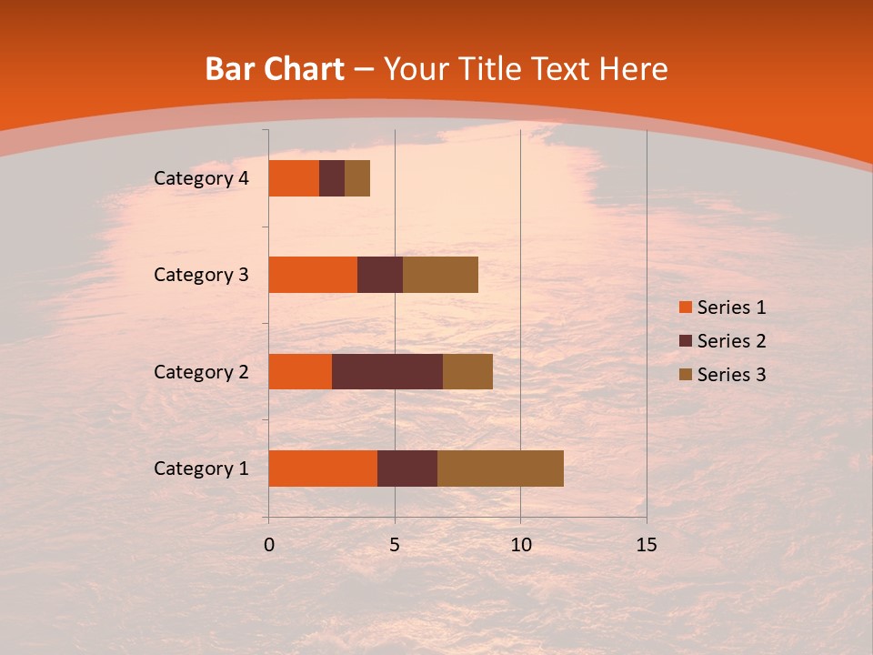 A River With A Sunset In The Background PowerPoint Template