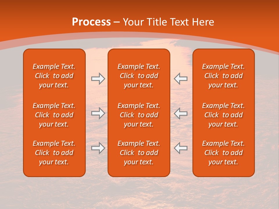 A River With A Sunset In The Background PowerPoint Template