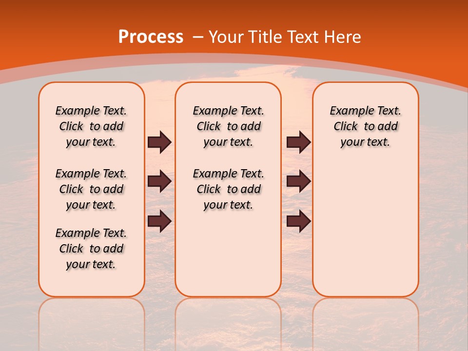 A River With A Sunset In The Background PowerPoint Template