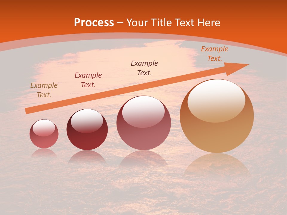 A River With A Sunset In The Background PowerPoint Template