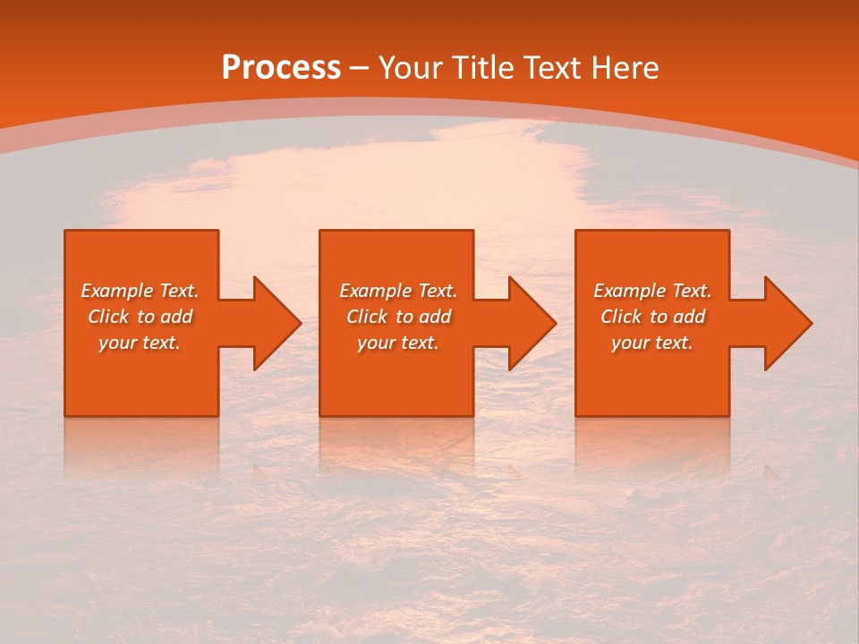 A River With A Sunset In The Background PowerPoint Template