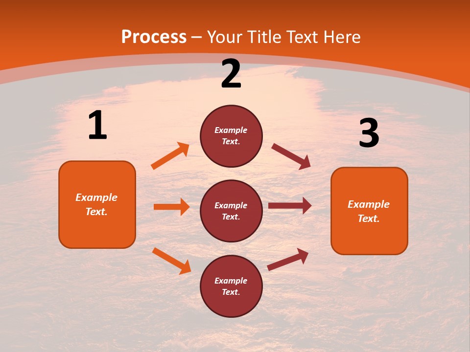 A River With A Sunset In The Background PowerPoint Template