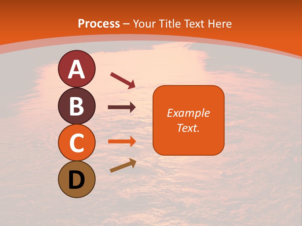 A River With A Sunset In The Background PowerPoint Template