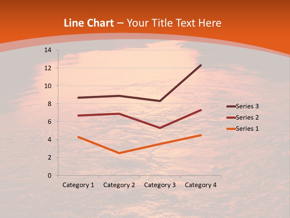 A River With A Sunset In The Background PowerPoint Template