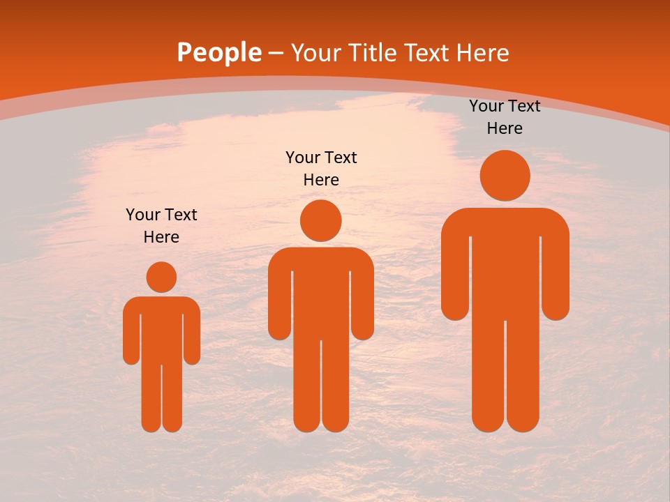 A River With A Sunset In The Background PowerPoint Template