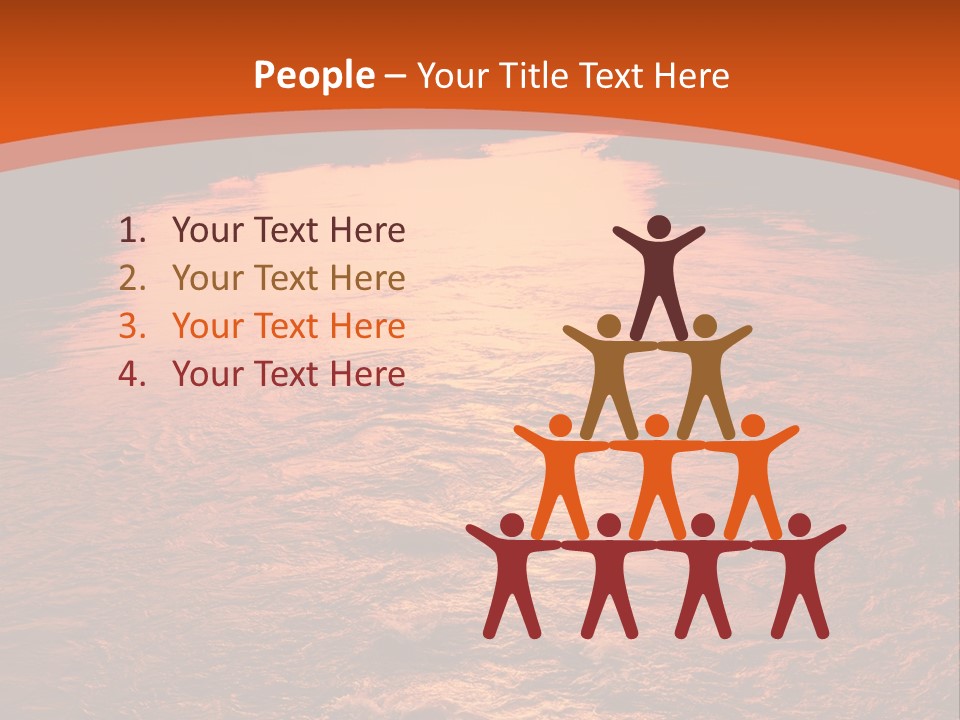 A River With A Sunset In The Background PowerPoint Template