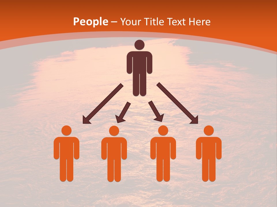 A River With A Sunset In The Background PowerPoint Template