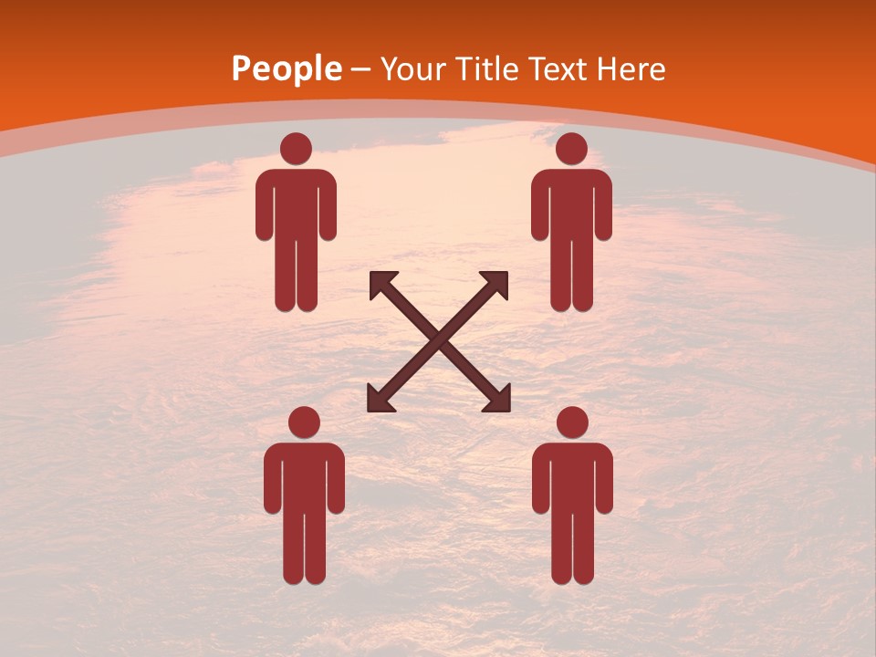 A River With A Sunset In The Background PowerPoint Template