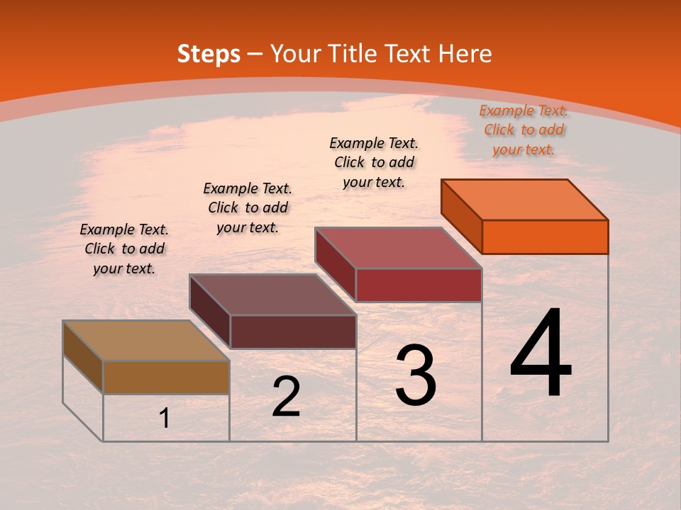 A River With A Sunset In The Background PowerPoint Template