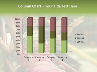 Moving Down Exhilaration Babies And Children PowerPoint Template