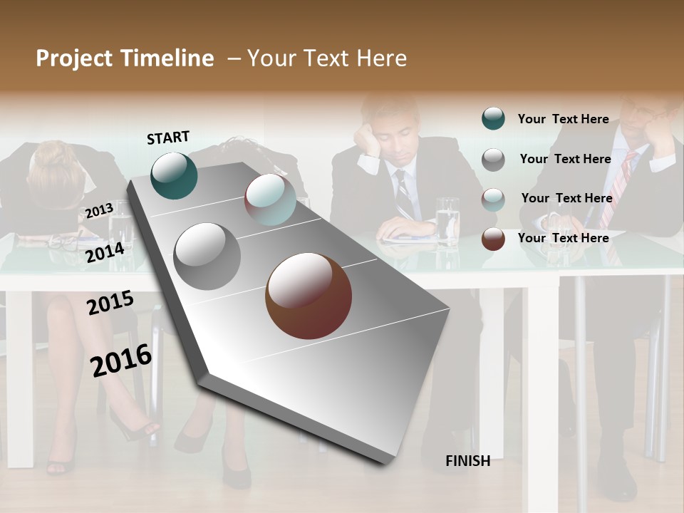 Indoor Men Suit PowerPoint Template