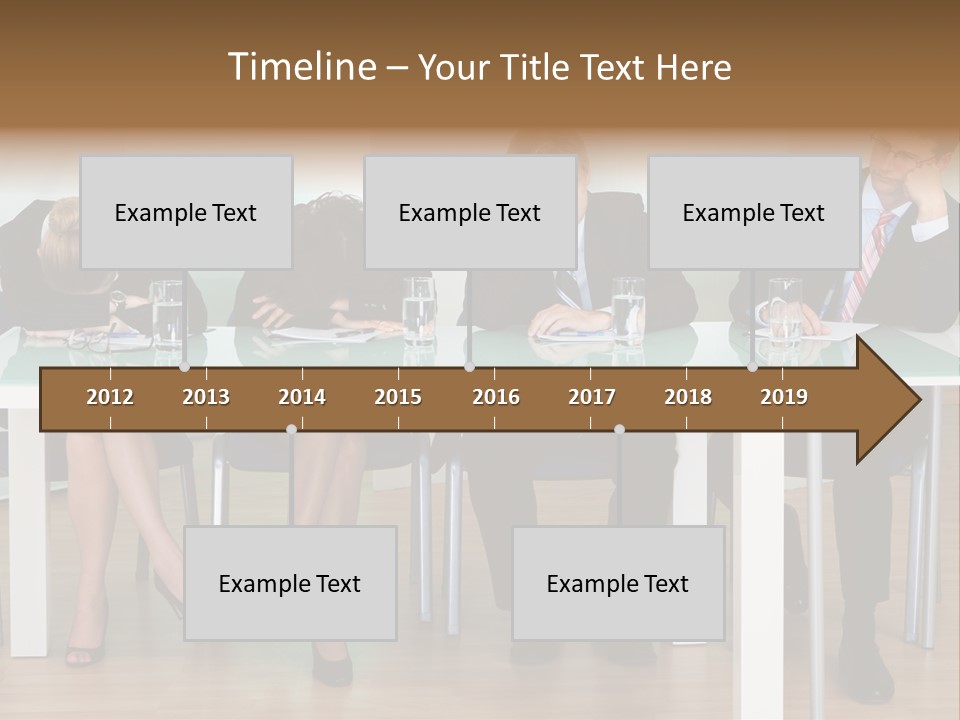 Indoor Men Suit PowerPoint Template