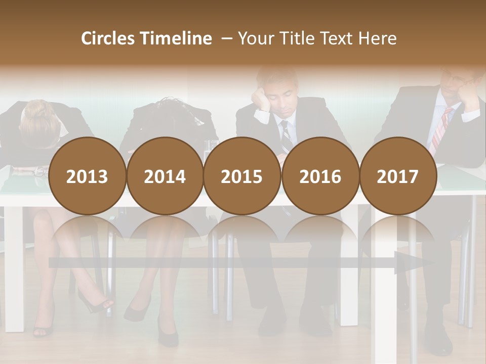 Indoor Men Suit PowerPoint Template