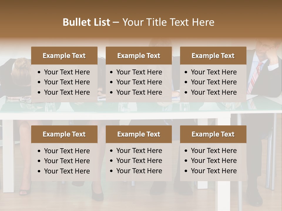 Indoor Men Suit PowerPoint Template