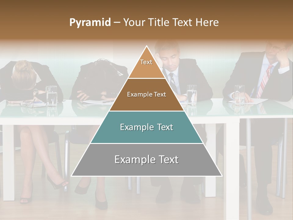 Indoor Men Suit PowerPoint Template