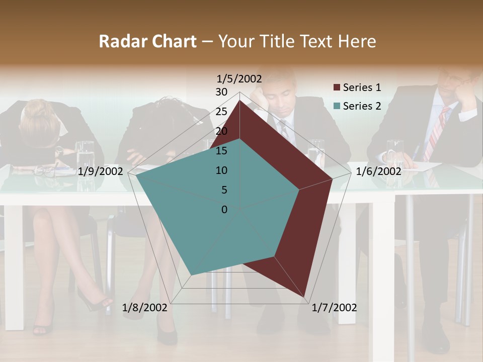Indoor Men Suit PowerPoint Template