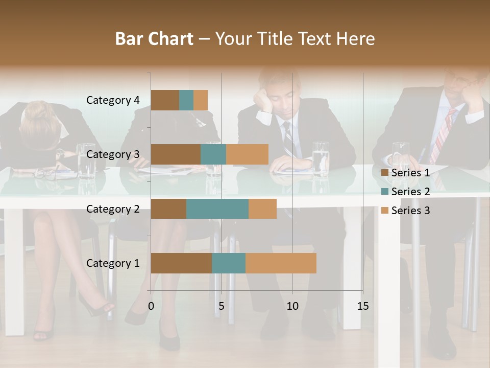 Indoor Men Suit PowerPoint Template