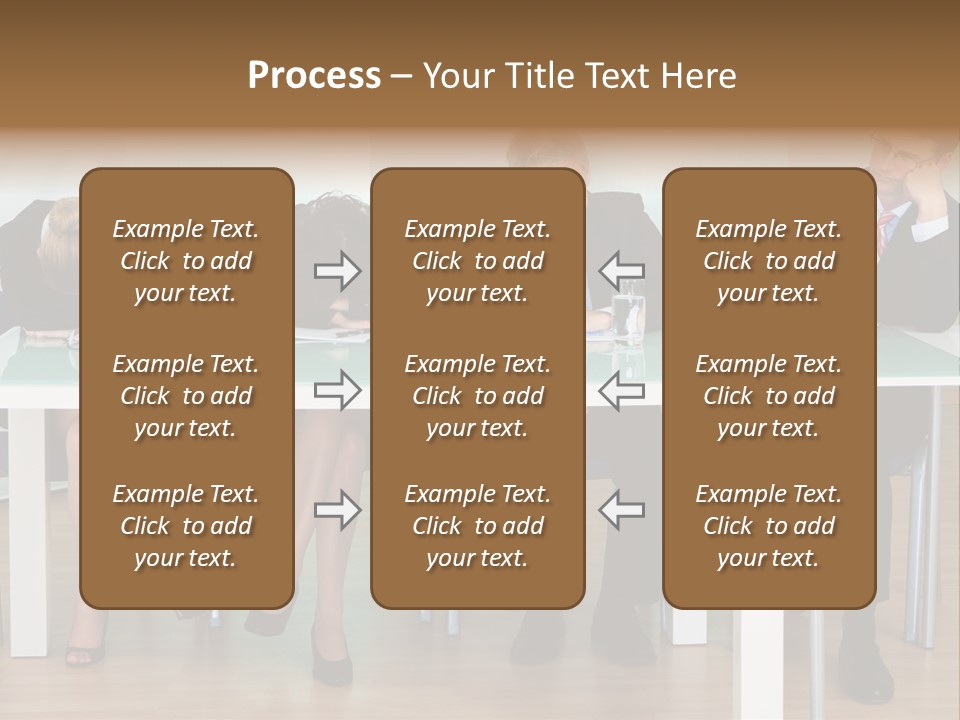 Indoor Men Suit PowerPoint Template