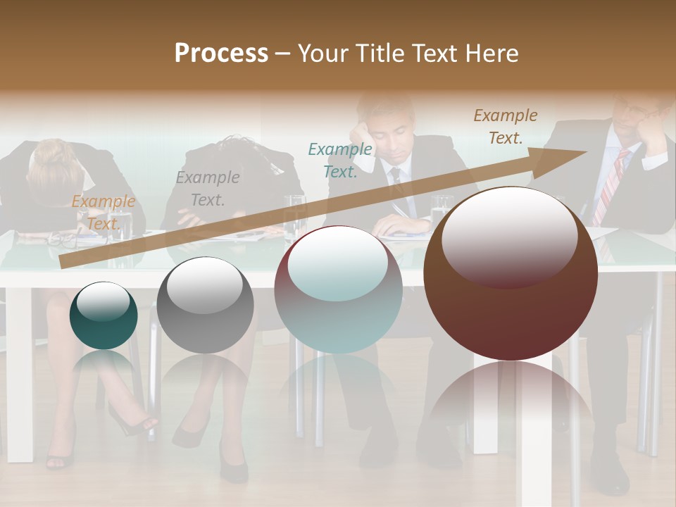 Indoor Men Suit PowerPoint Template