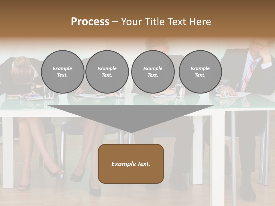 Indoor Men Suit PowerPoint Template