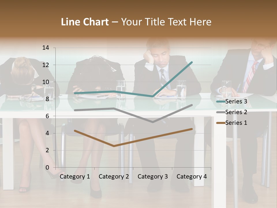 Indoor Men Suit PowerPoint Template