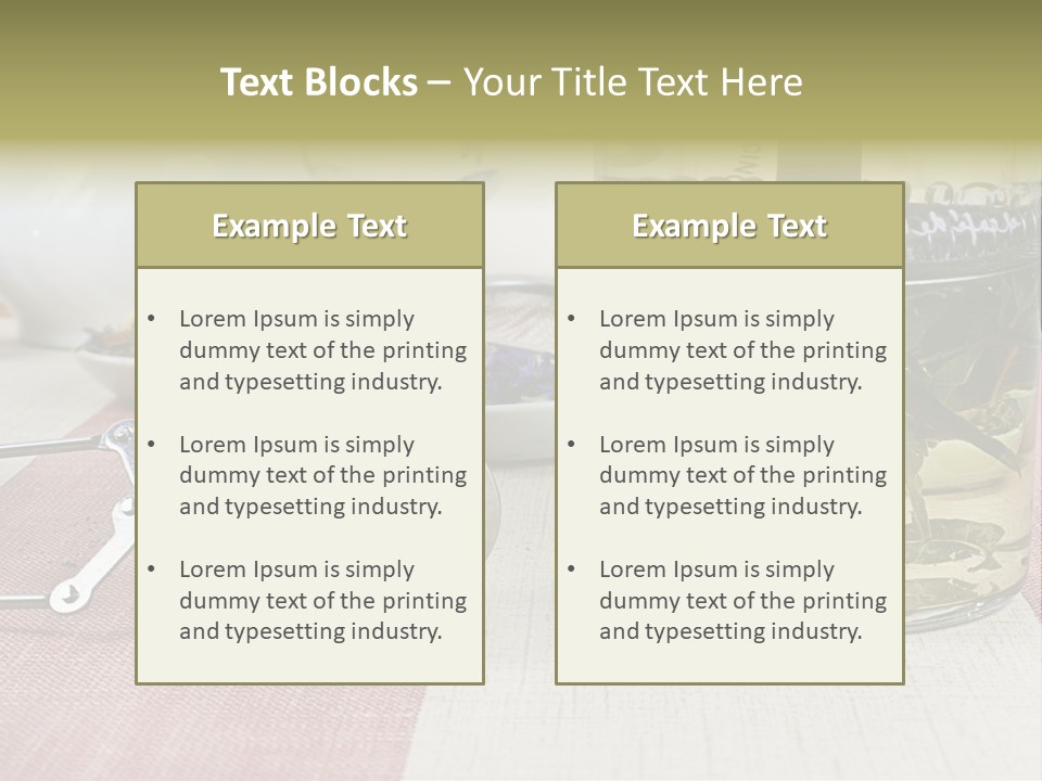 Bowl Collection Background PowerPoint Template