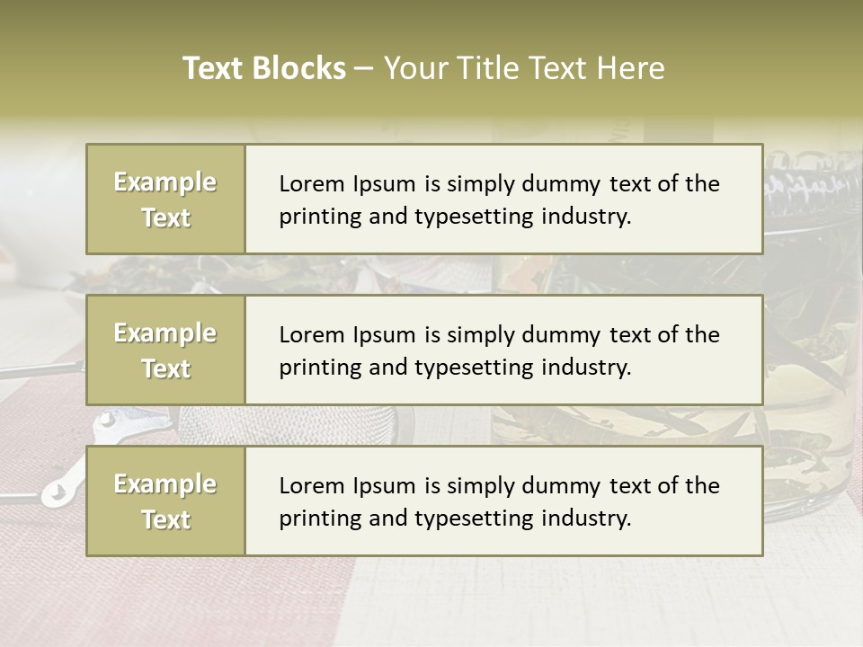 Bowl Collection Background PowerPoint Template