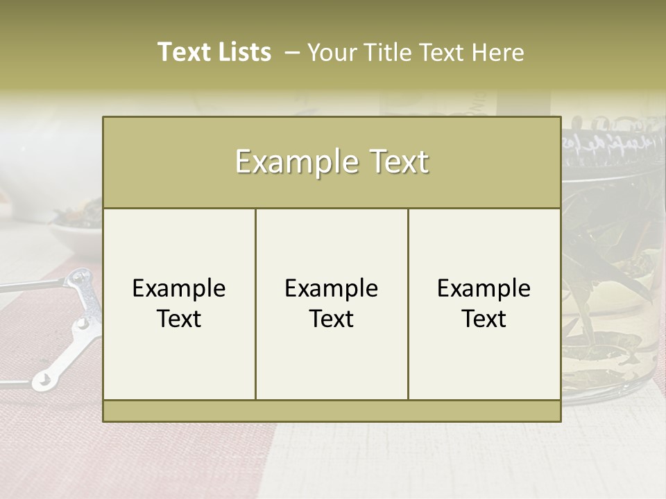 Bowl Collection Background PowerPoint Template