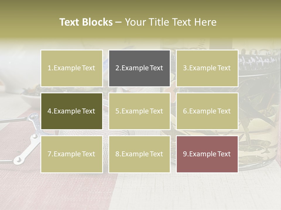 Bowl Collection Background PowerPoint Template