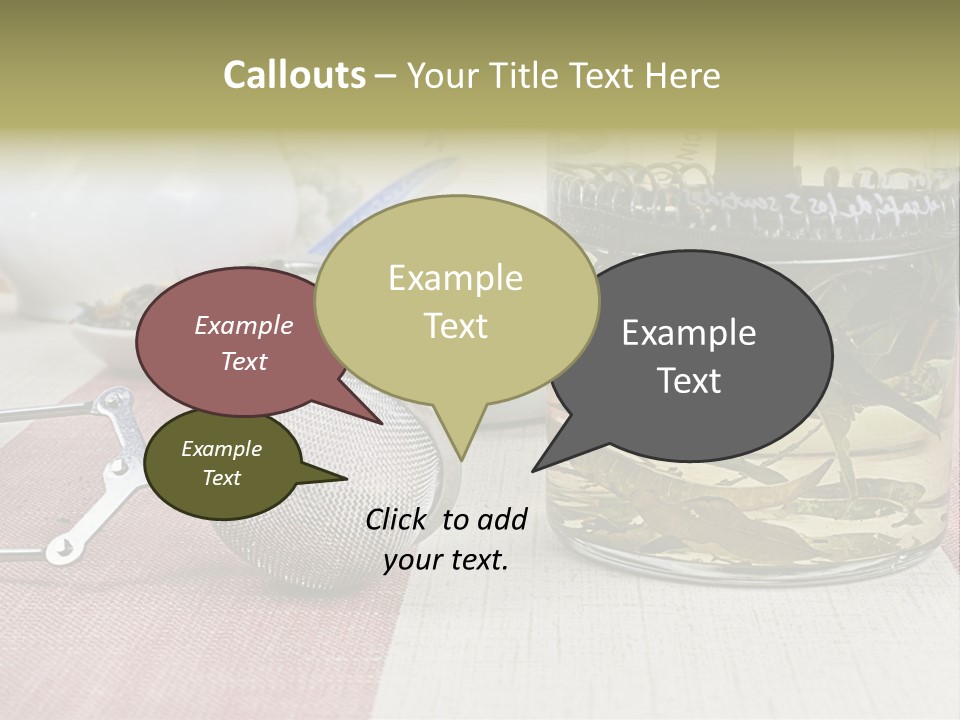 Bowl Collection Background PowerPoint Template