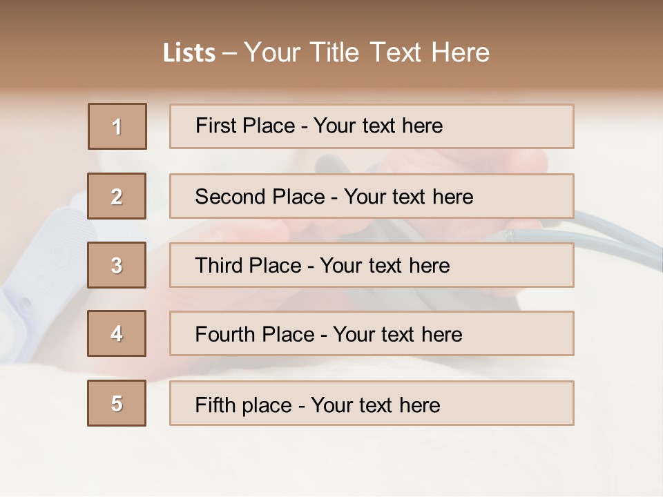 Warmth Ill Well Being PowerPoint Template