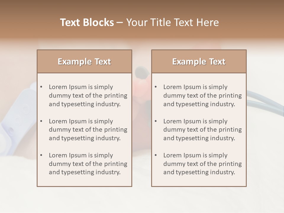 Warmth Ill Well Being PowerPoint Template