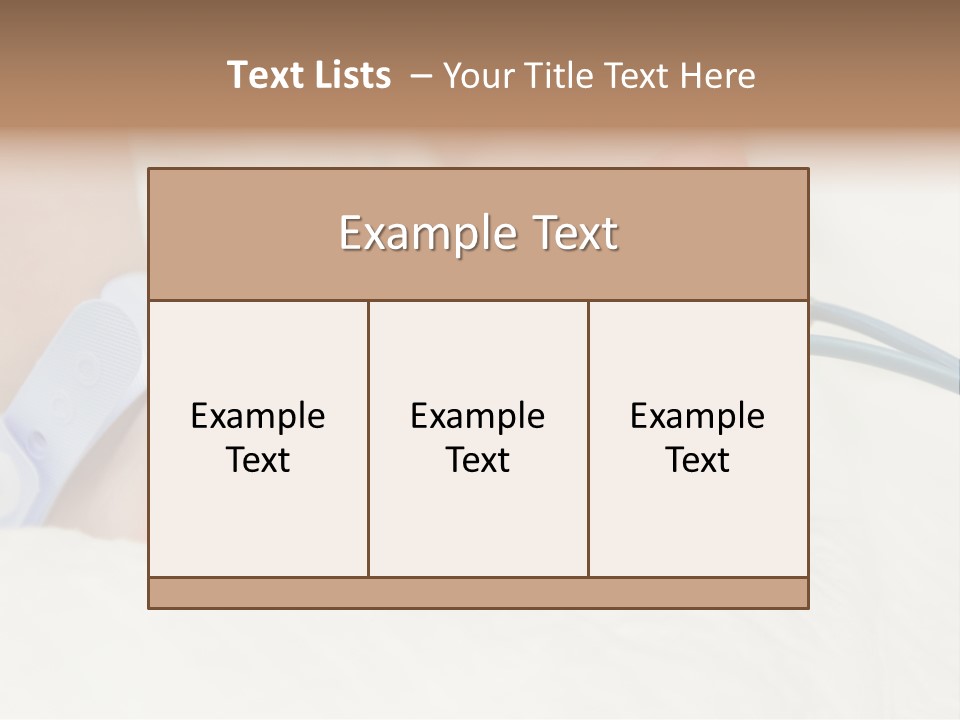 Warmth Ill Well Being PowerPoint Template