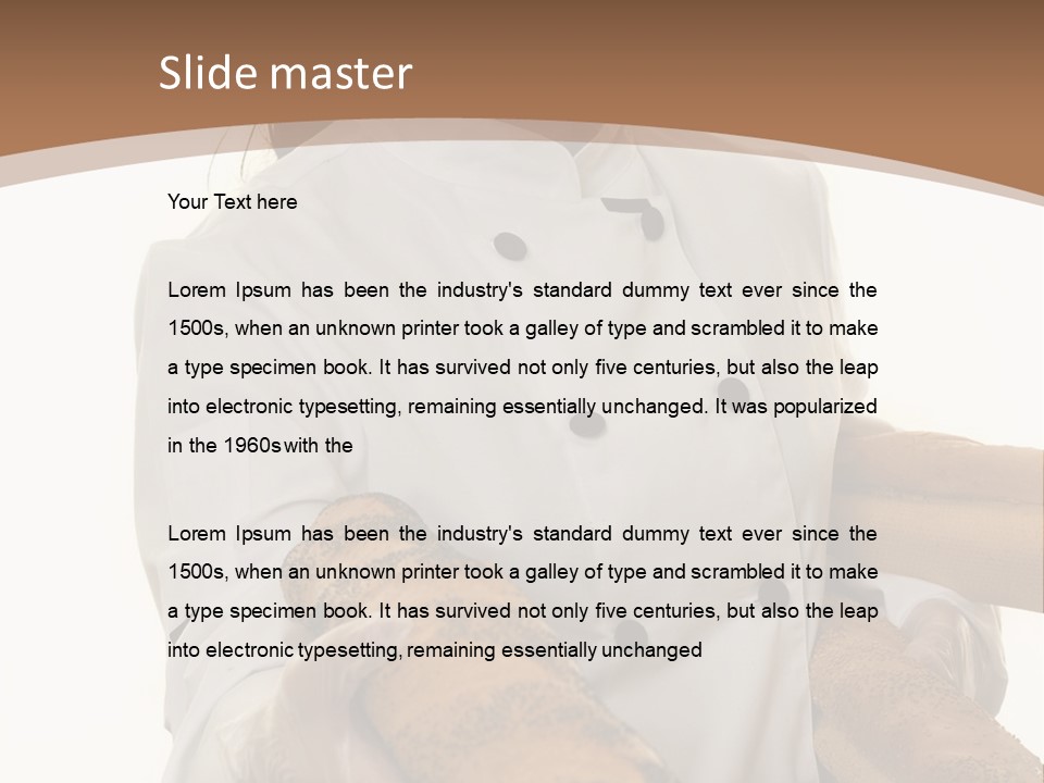 Food Industry French PowerPoint Template