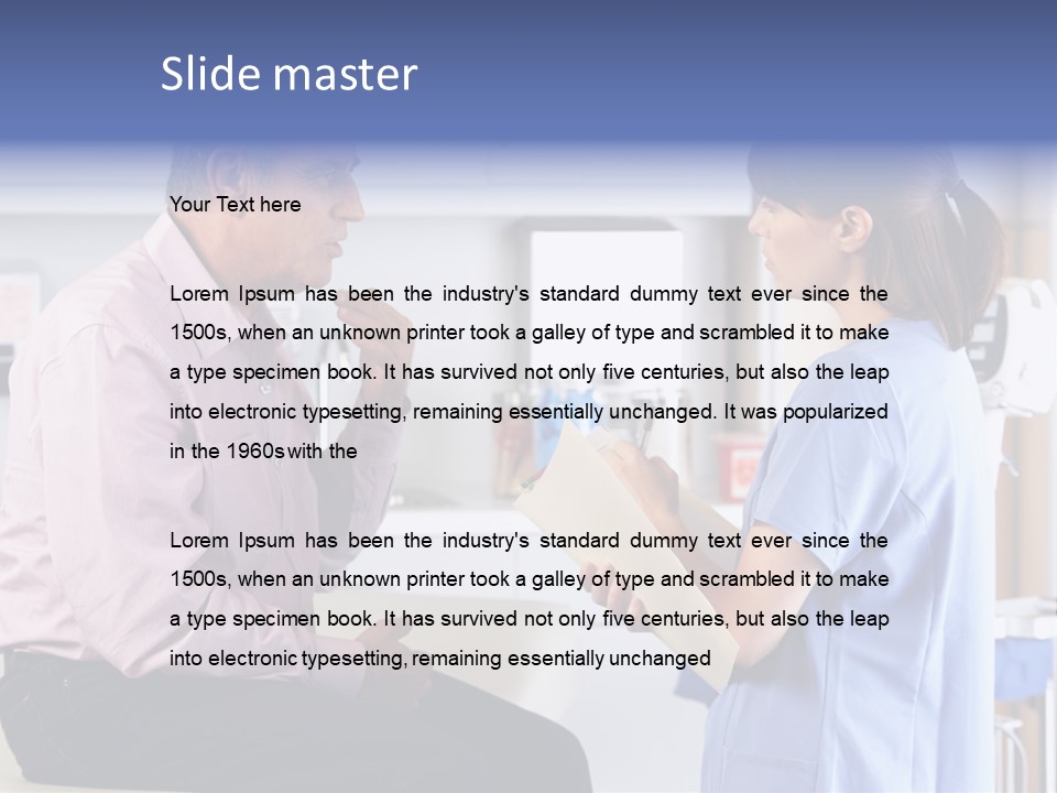 Medical Exam Notes Exam Room PowerPoint Template