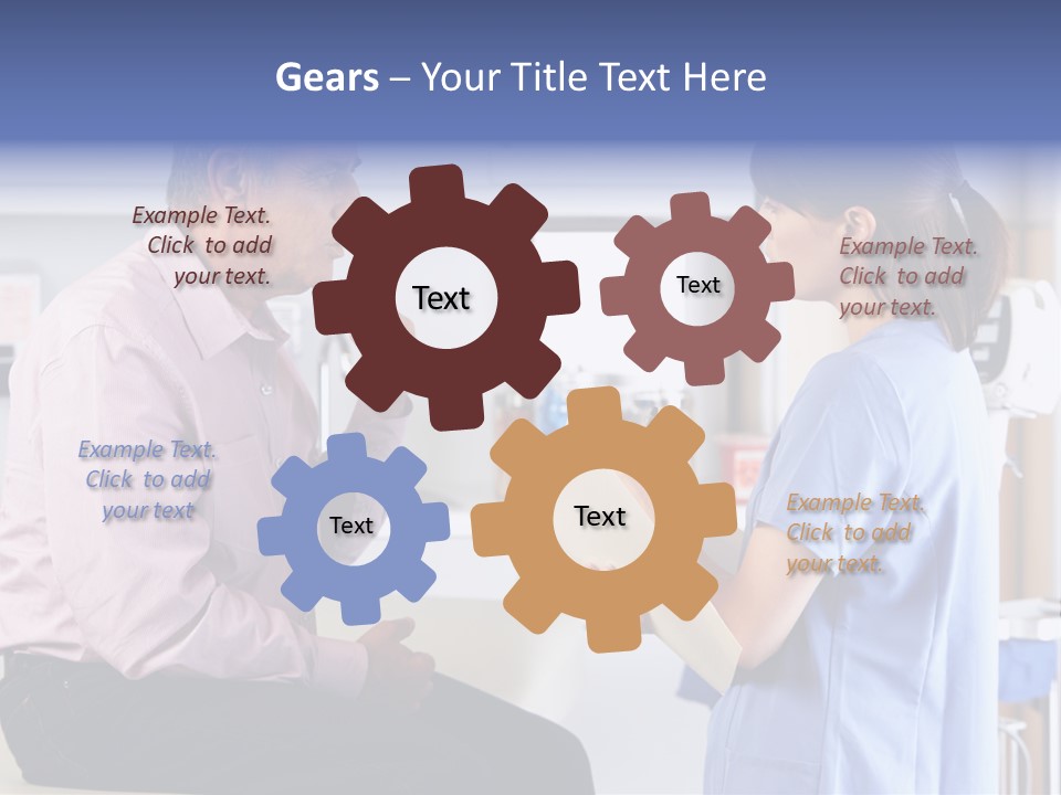 Medical Exam Notes Exam Room PowerPoint Template