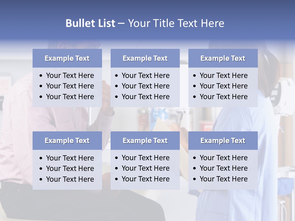 Medical Exam Notes Exam Room PowerPoint Template