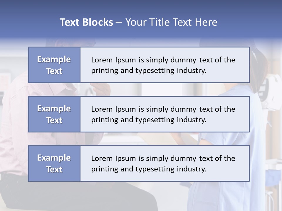 Medical Exam Notes Exam Room PowerPoint Template