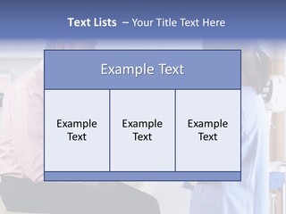 Medical Exam Notes Exam Room PowerPoint Template