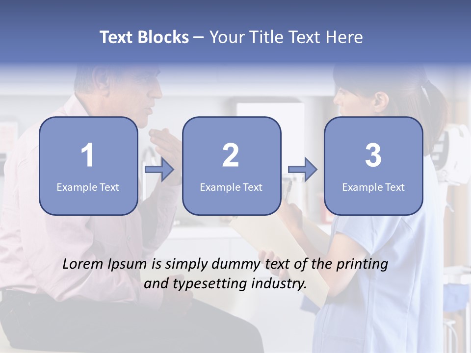 Medical Exam Notes Exam Room PowerPoint Template